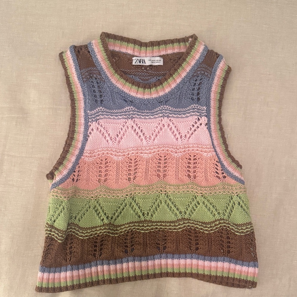 Zara sweater vest tank